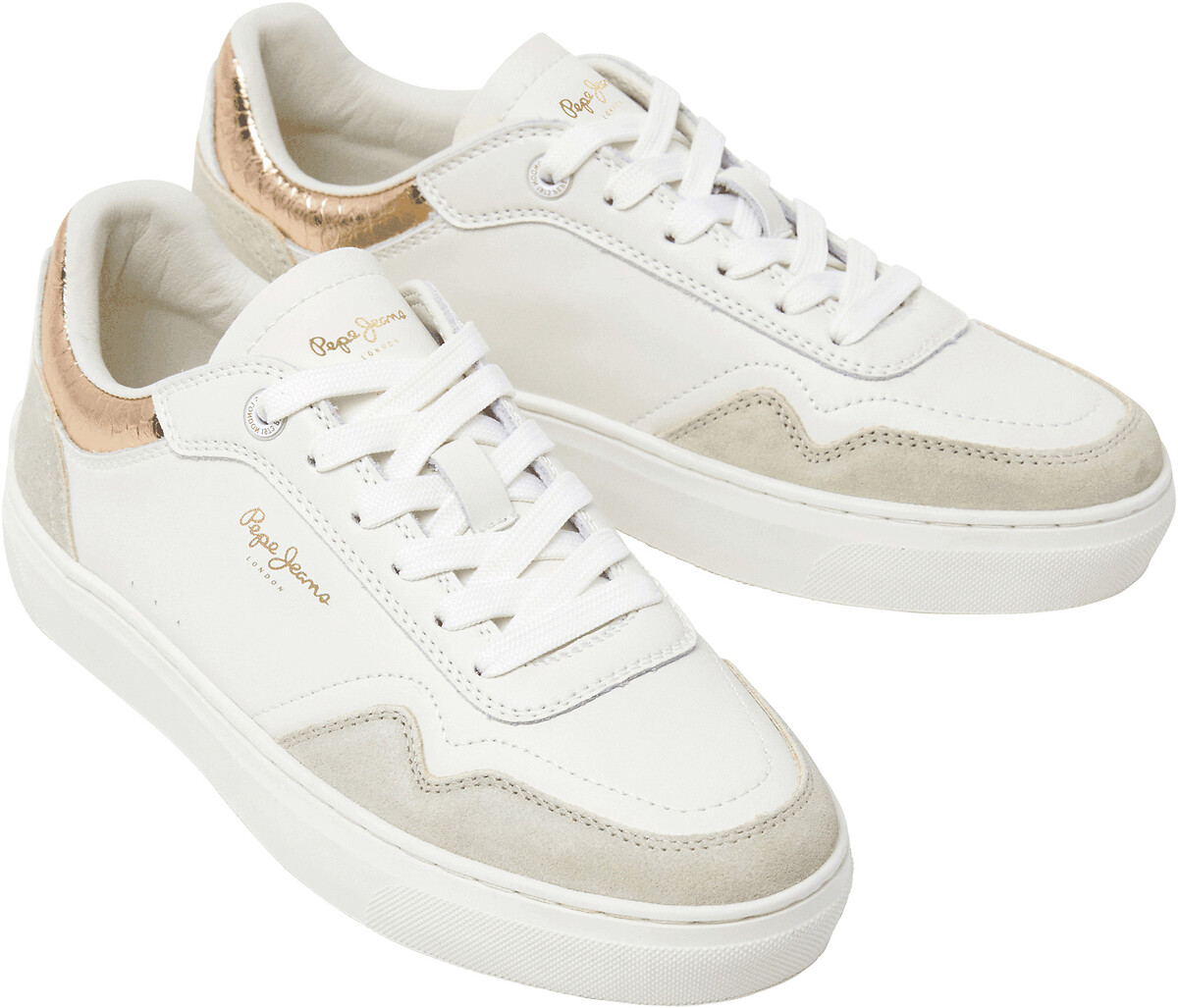 Camden Collar Low Top Trainers, PEPE JEANS