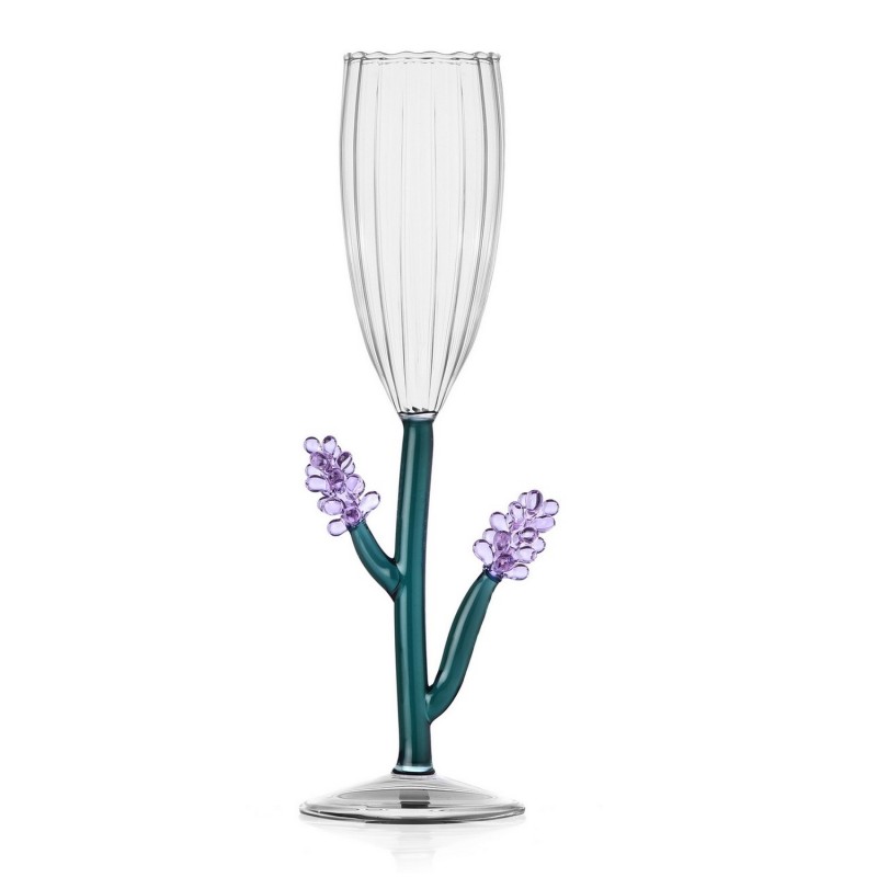 Flûte à champagne BOTANICA lavender, ICHENDORF