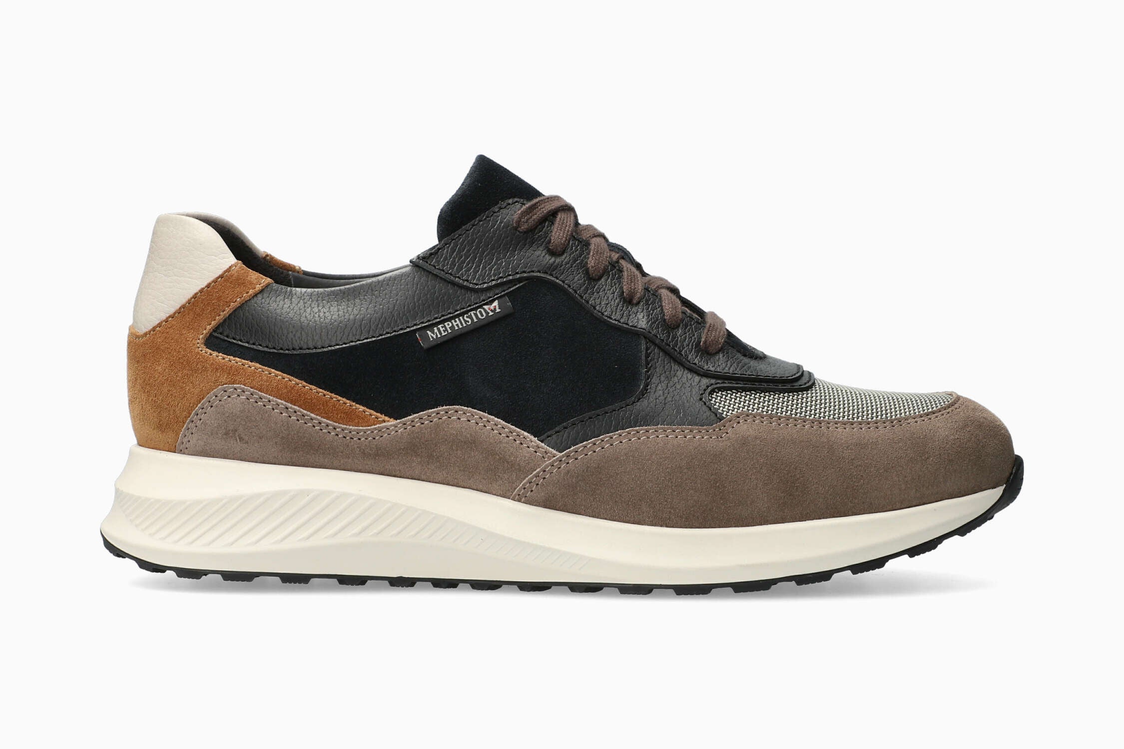 Baskets en cuir textile DRISS, MEPHISTO
