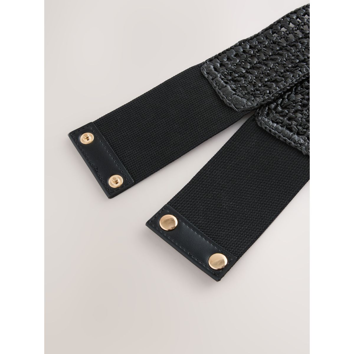 Ceinture large style corset effet tissé, NEXT