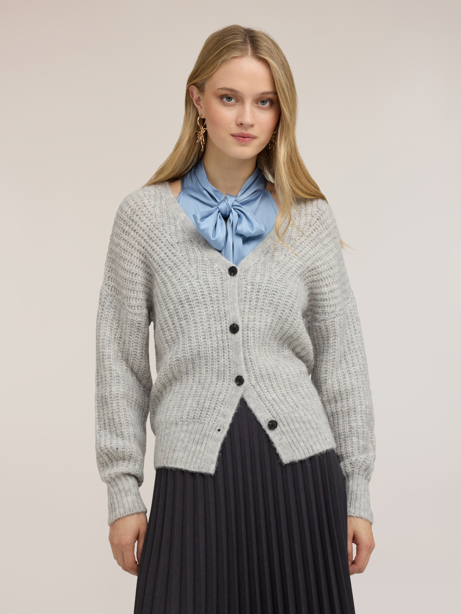 Cardigan côtelé, MOTIVI