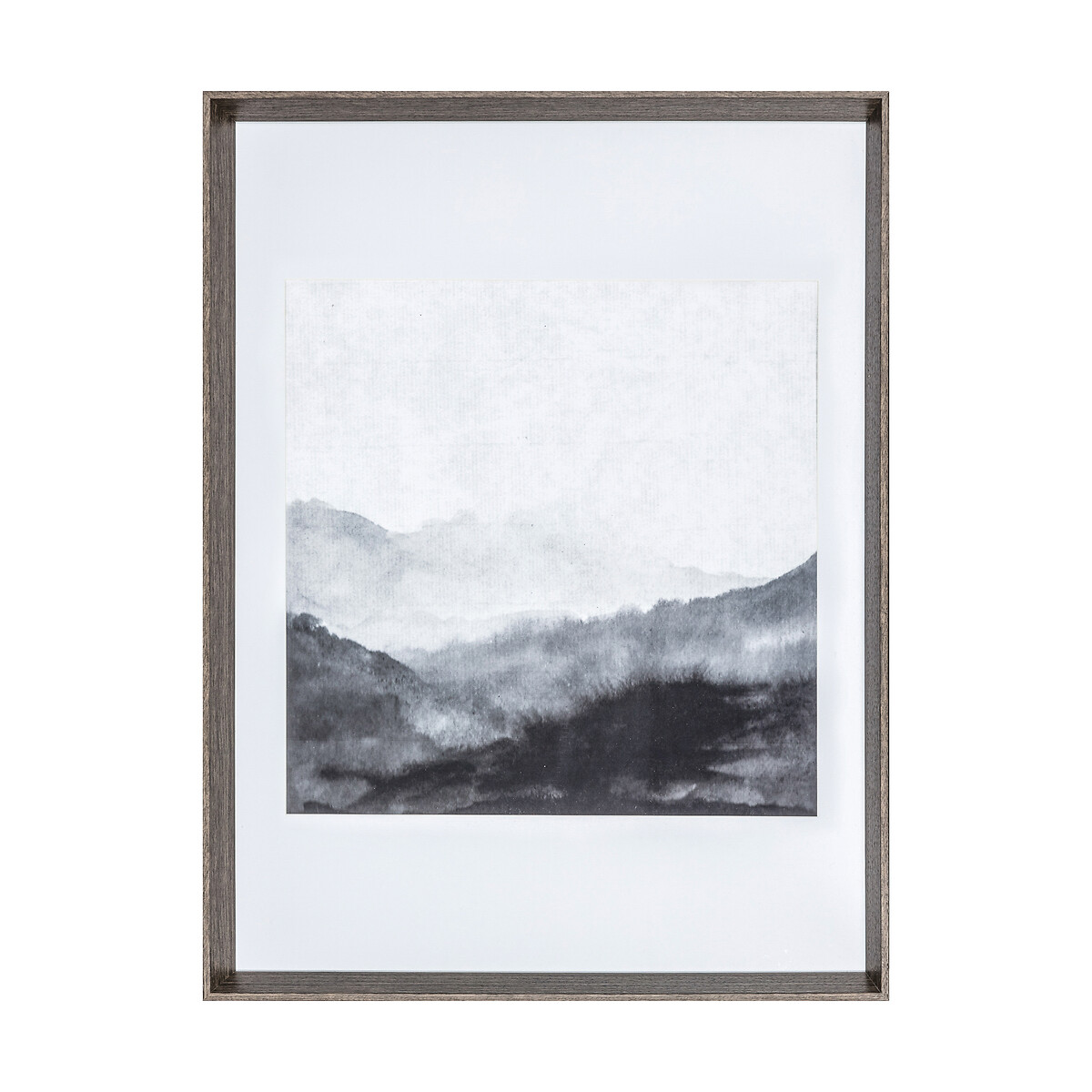 64 x 84cm dark valley framed art , multi-coloured, So'home | La Redoute