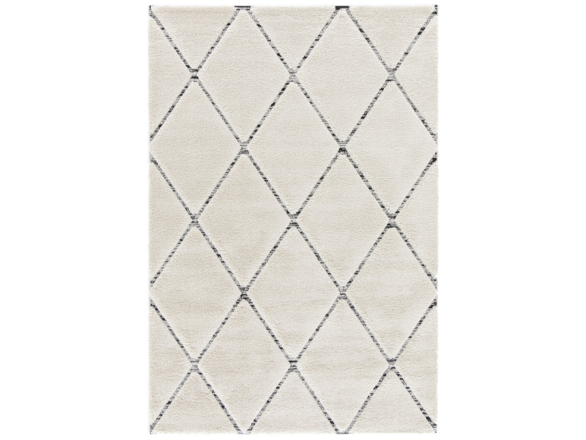 Tapis poils long style bohème, OPHELIE, BOBOCHIC