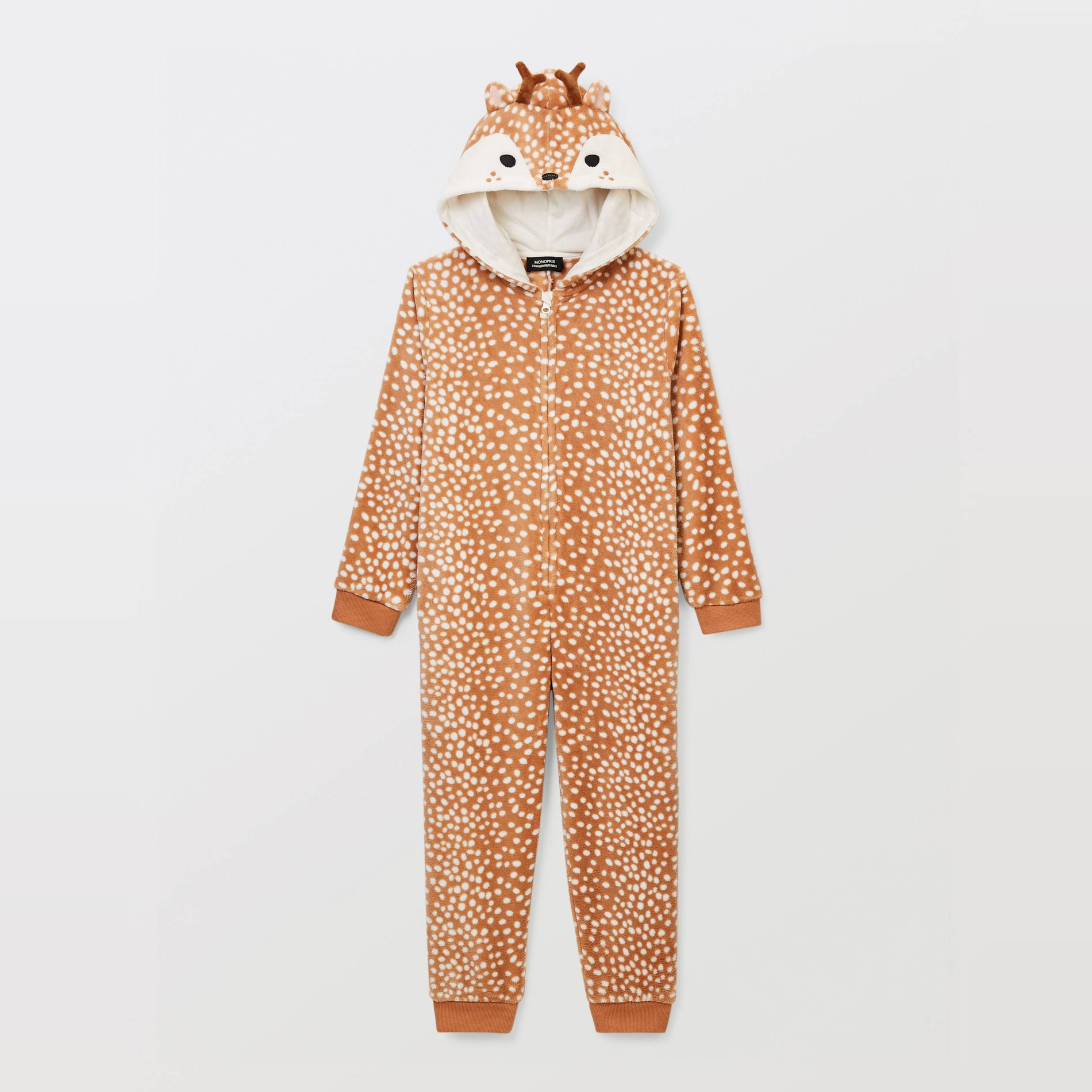 Combinaison animal en polaire, MONOPRIX