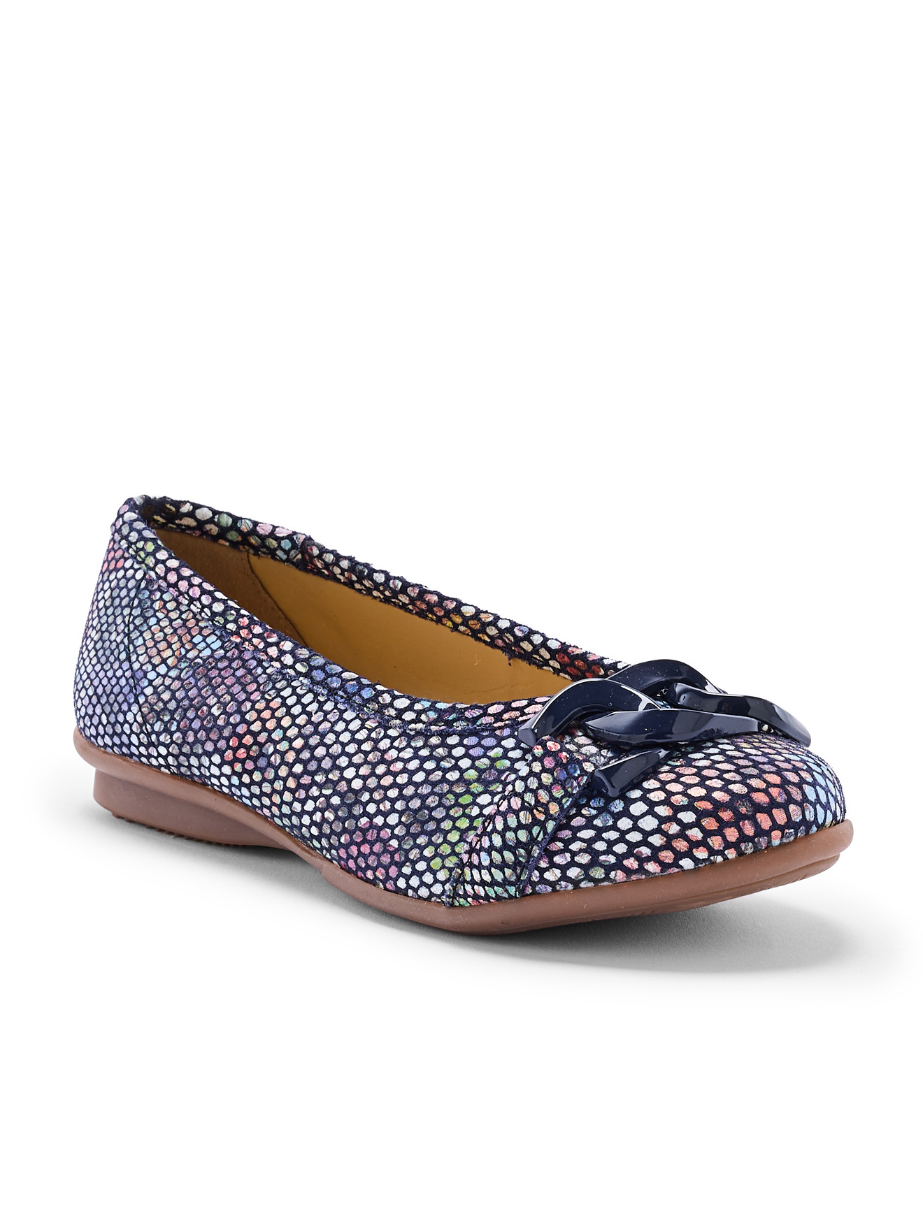 Ballerines femme tout cuir, PEDICONFORT