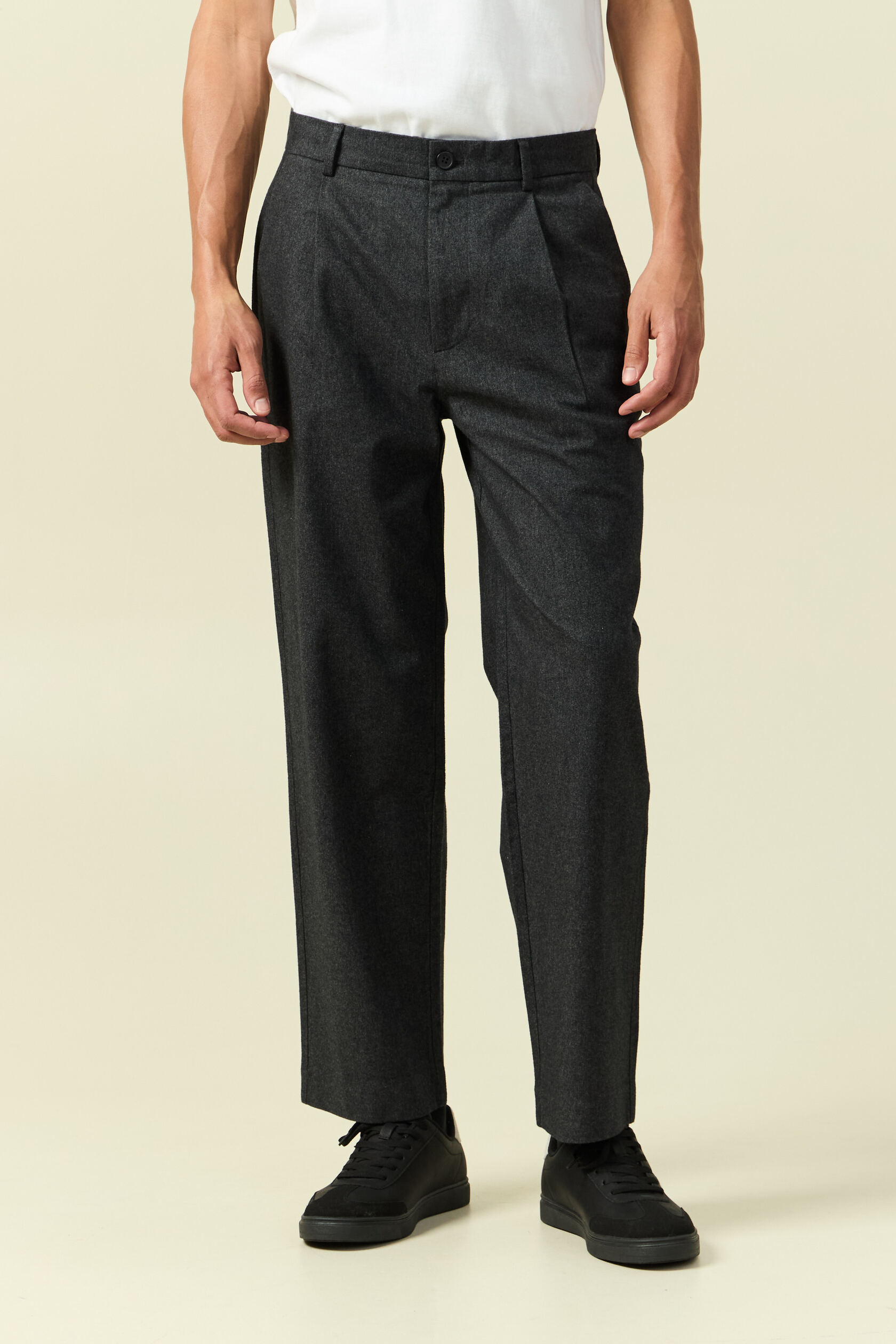 Pantalon chino large longueur 32, BONOBO
