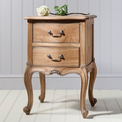 Raipur Weathered Ash Bedside Table SO'HOME