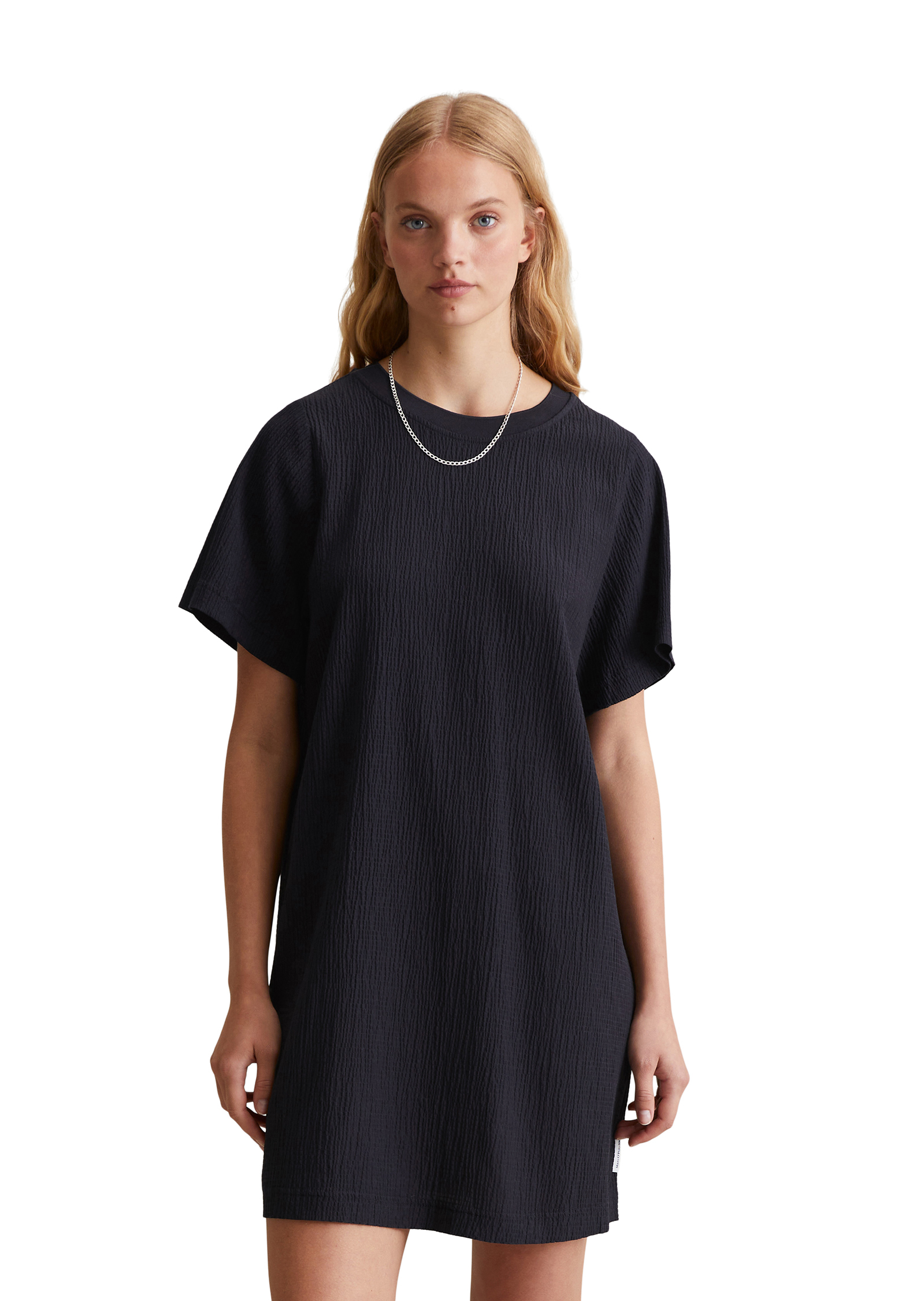 Robe crinkle relaxed dans le style T-shirt, MARC O’POLO DENIM