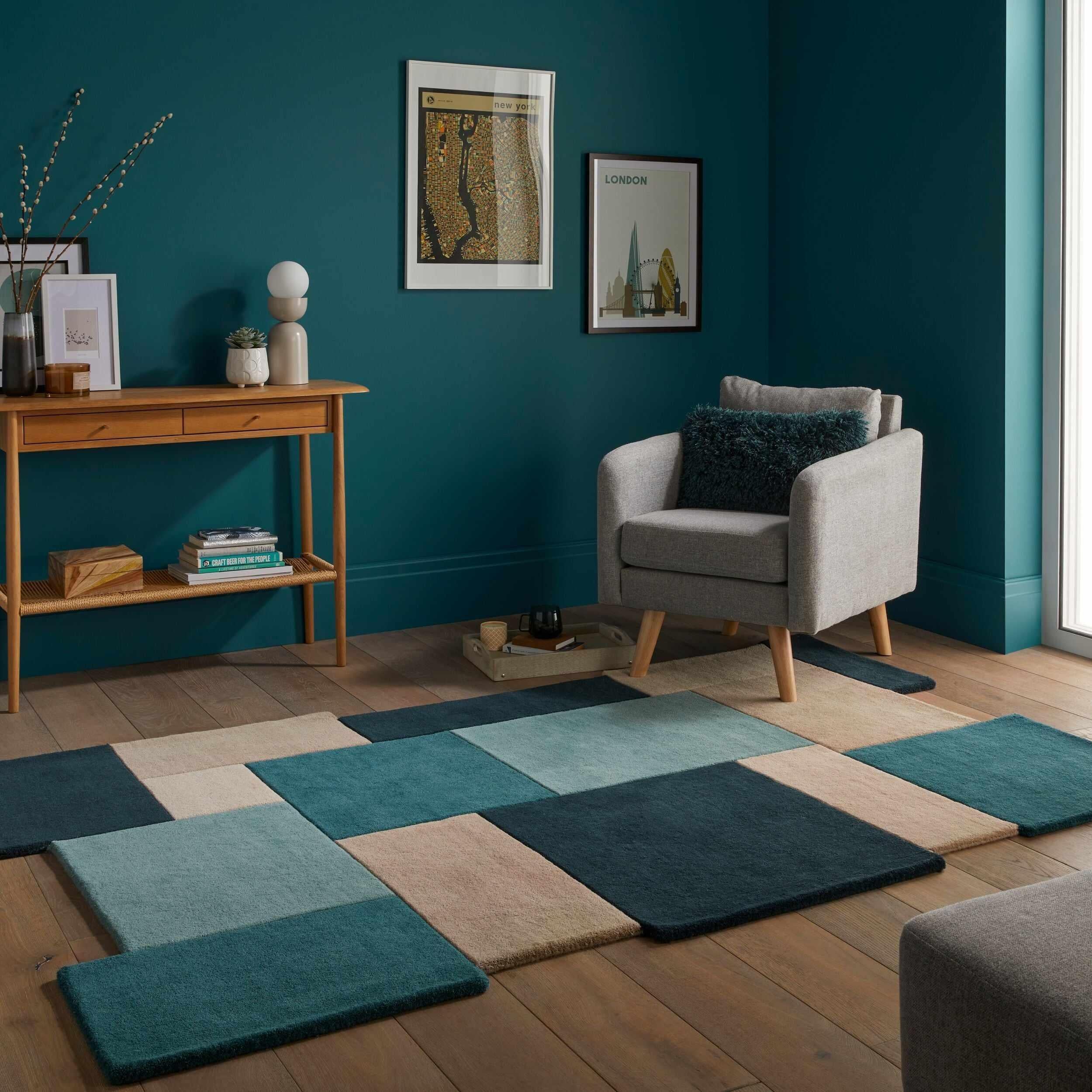 Tapis en laine COLLAGE, FLAIR RUGS