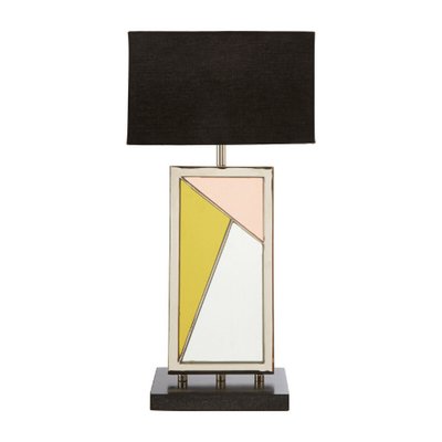 Marble Base with Multi Colour Defo Style Body Table Lamp SO'HOME