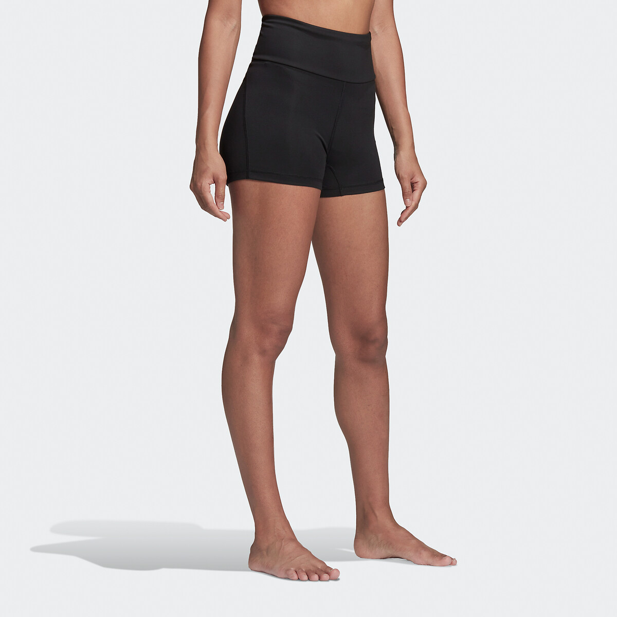 Image of Yoga Essentials Recycled Shorts with High Waist