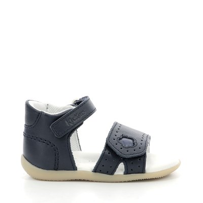 Kids Bigratch Leather Sandals with Touch 'n' Close Fastening KICKERS