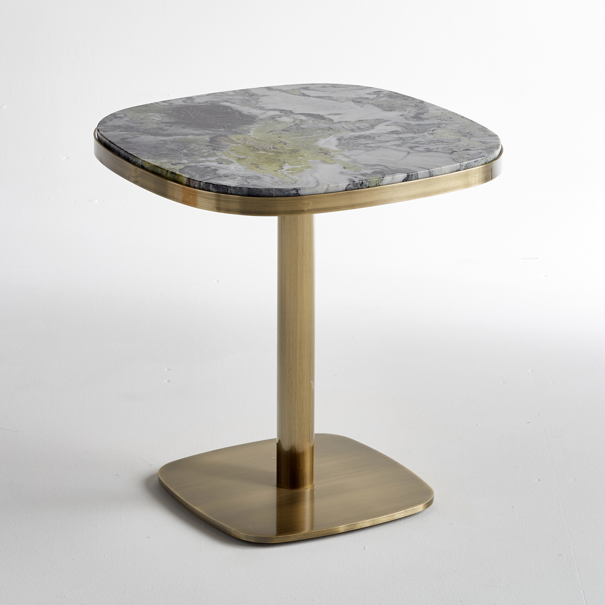 Product photograph of Lixfeld Marble Pedestal Table from La Redoute UK