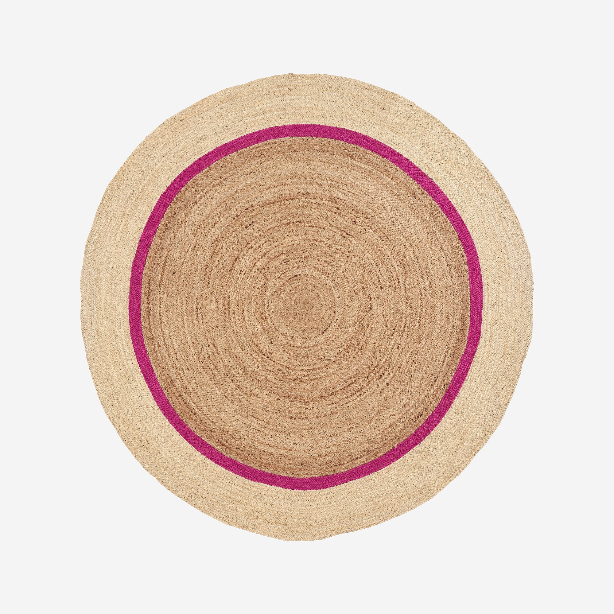 Tapis d'extérieur rond en jute CLARISSE, HABITAT