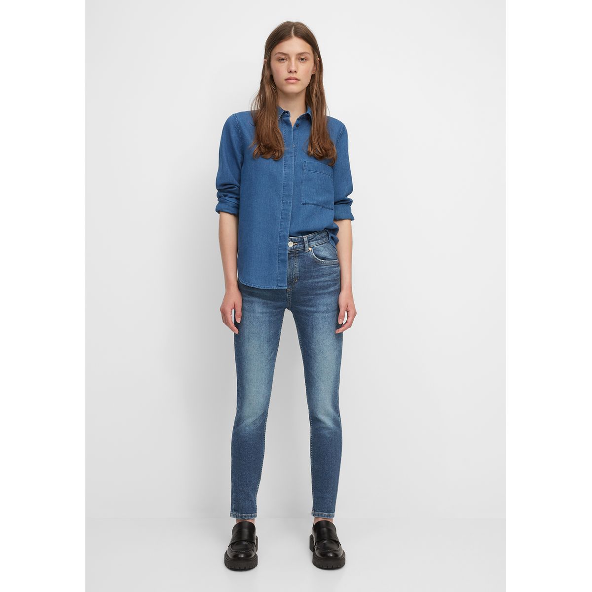 Jean modèle skara skinny high waist en 