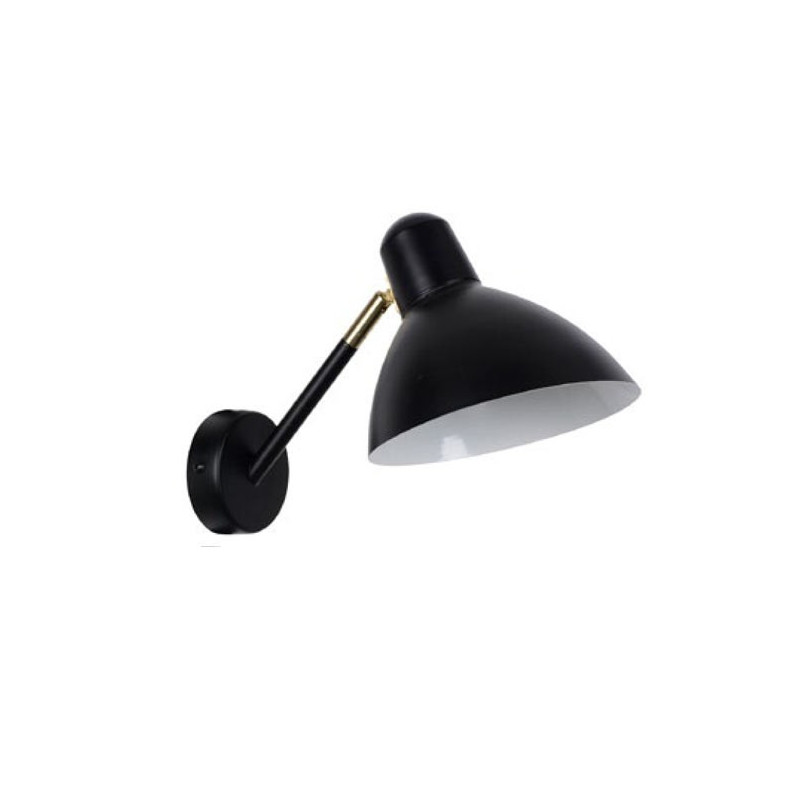 Applique Murale orientable métal Noir Marcel, MILLUMINE