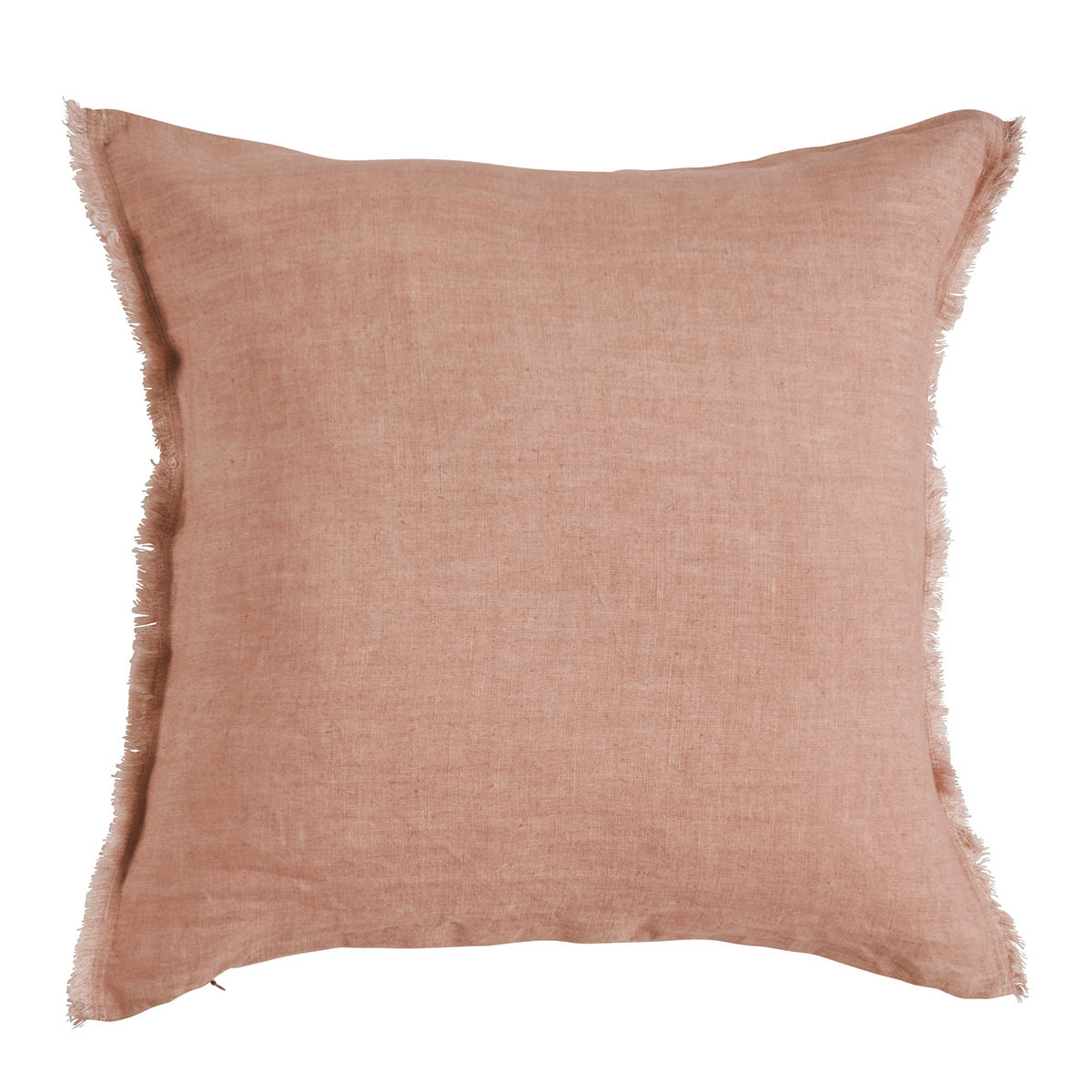 Housse de coussin en lin, BLANC D’IVOIRE