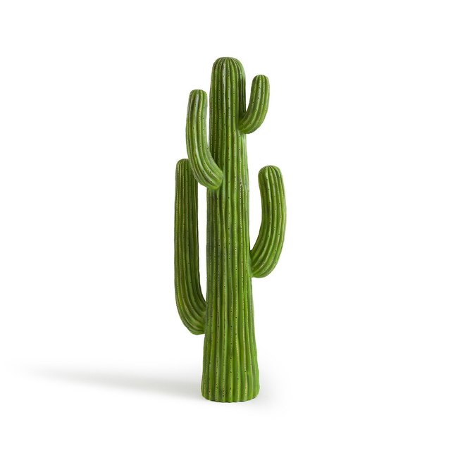 Cactus résine grande taille h124 cm, Quevedo Couleur vert <span itemprop=