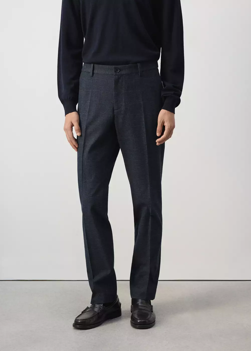 Pantalon flanelle regular-fit, MANGO MAN