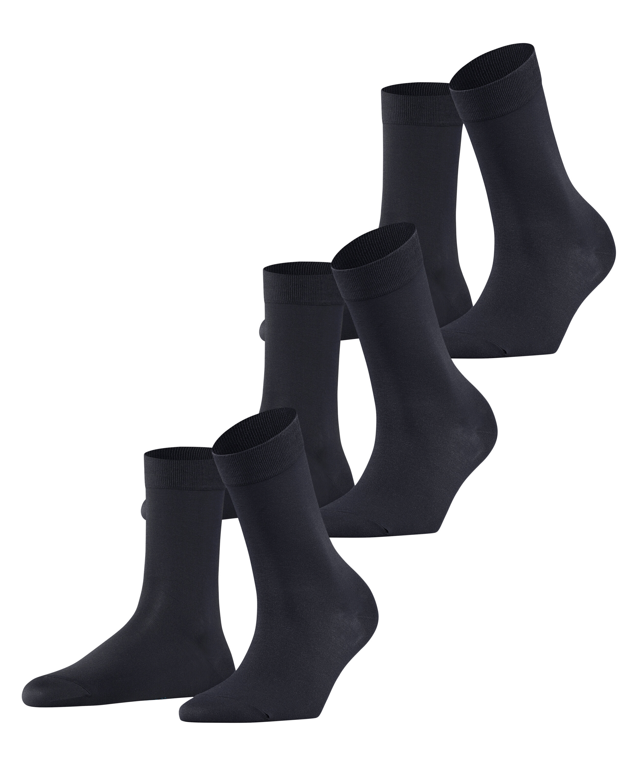 Chaussettes Cotton Touch 3-Pack, FALKE