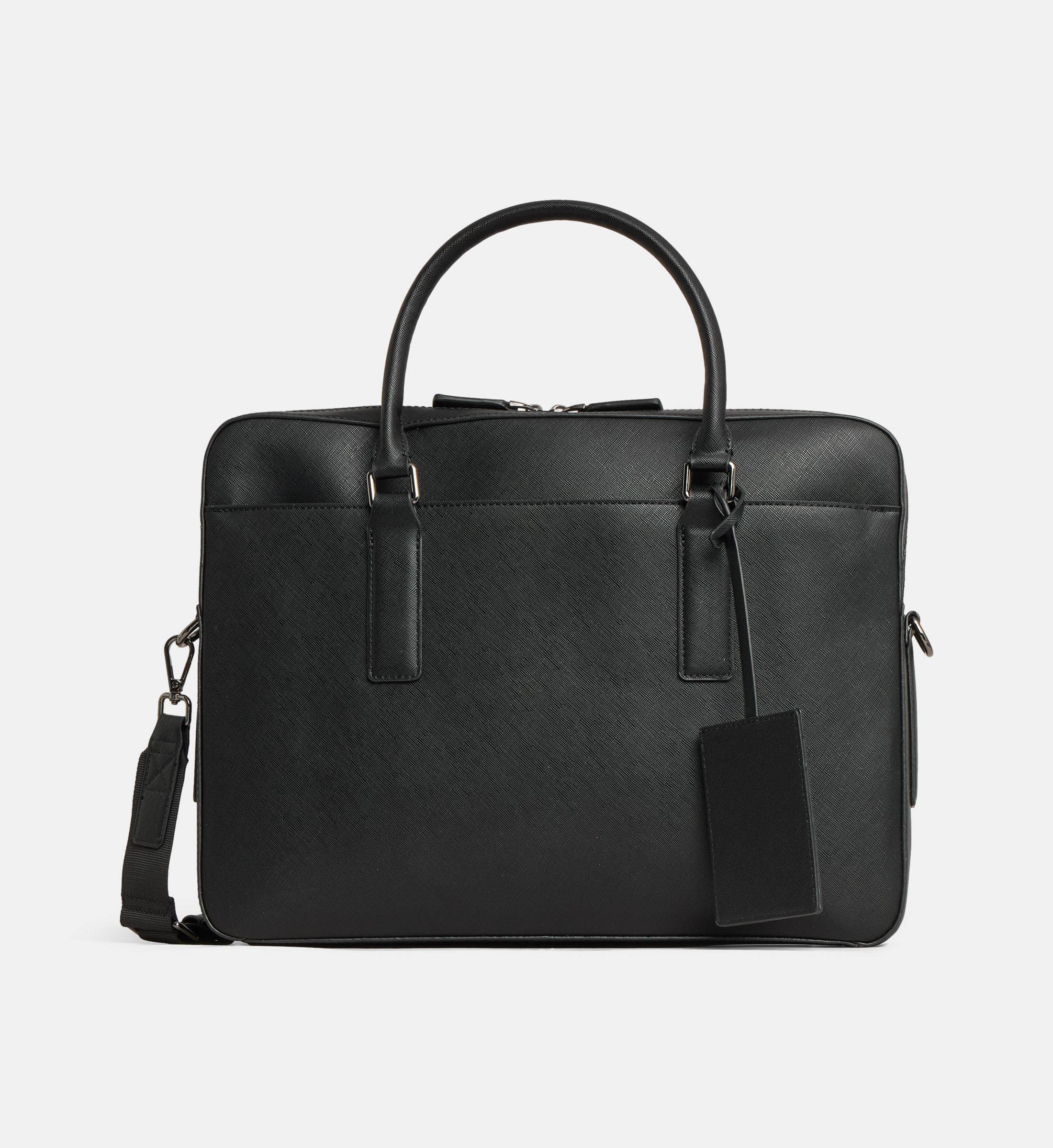 Sac d'ordinateur porte-documents louis effet saffiano, GALERIES LAFAYETTE