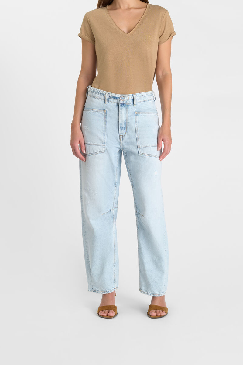 Jeans loose, large balloon , longueur 34, LE TEMPS DES CERISES