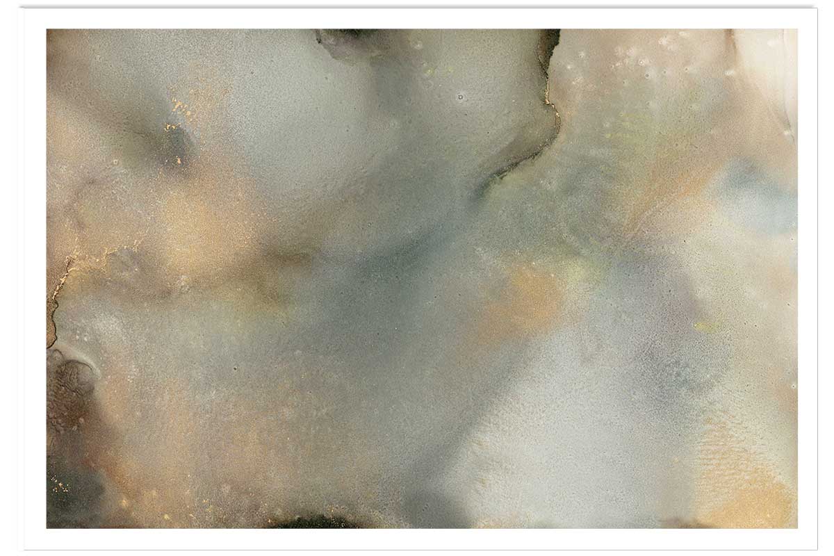 Poster bleu givré, HEXOA