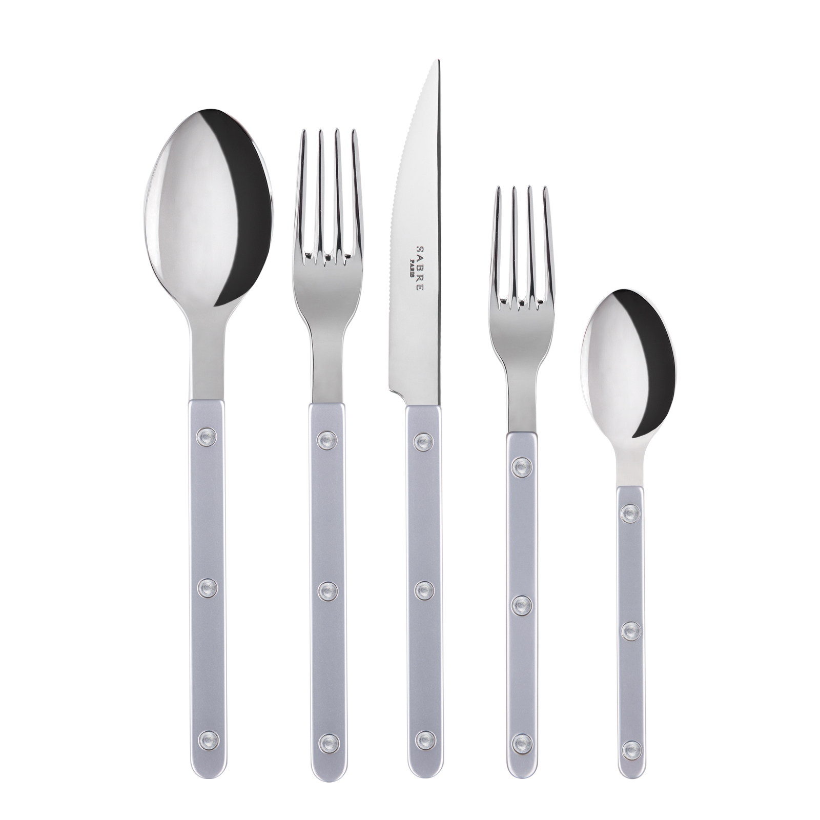 Set de 5 couverts de table, Bistrot Pearly, SABRE