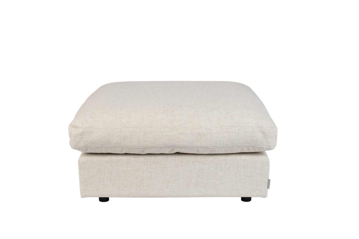Pouf en tissu moderne L 92 - SENSE, ZUIVER
