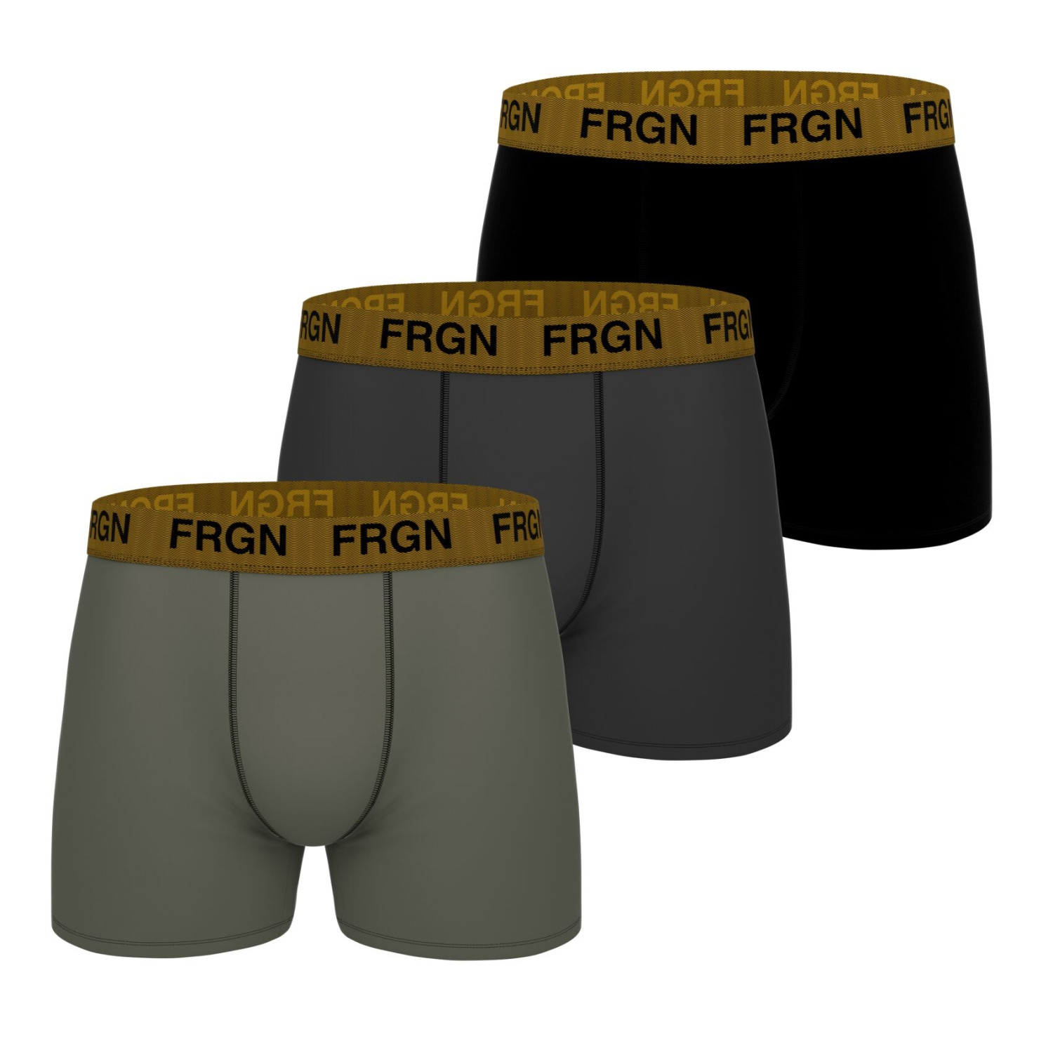 Lot De 3 Boxers Microfibre, FREEGUN