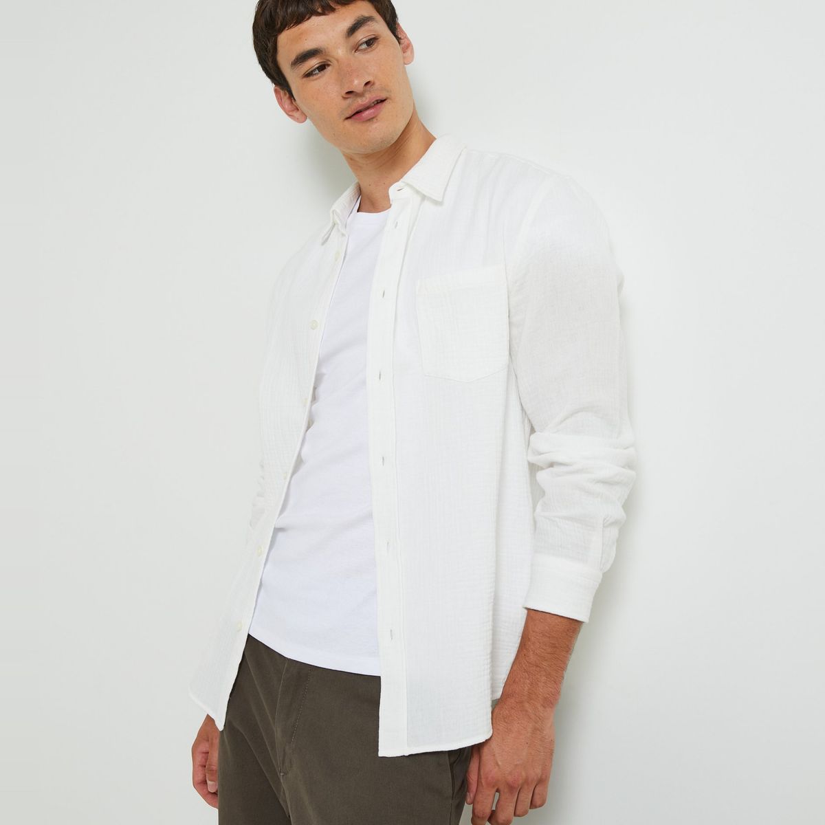 Monoprix sales chemise homme