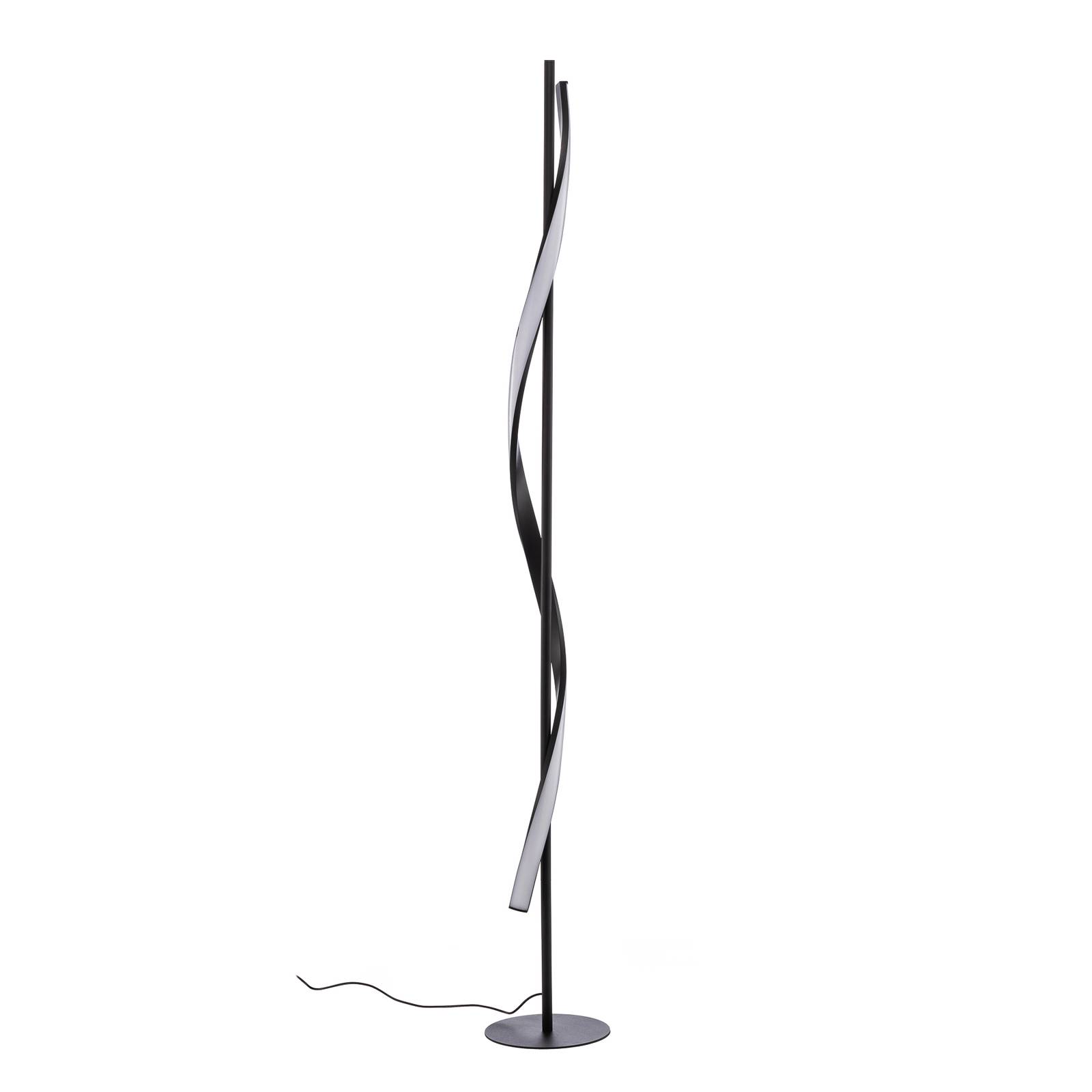 Lampadaire en métal moderneLED, Munja, LINDBY