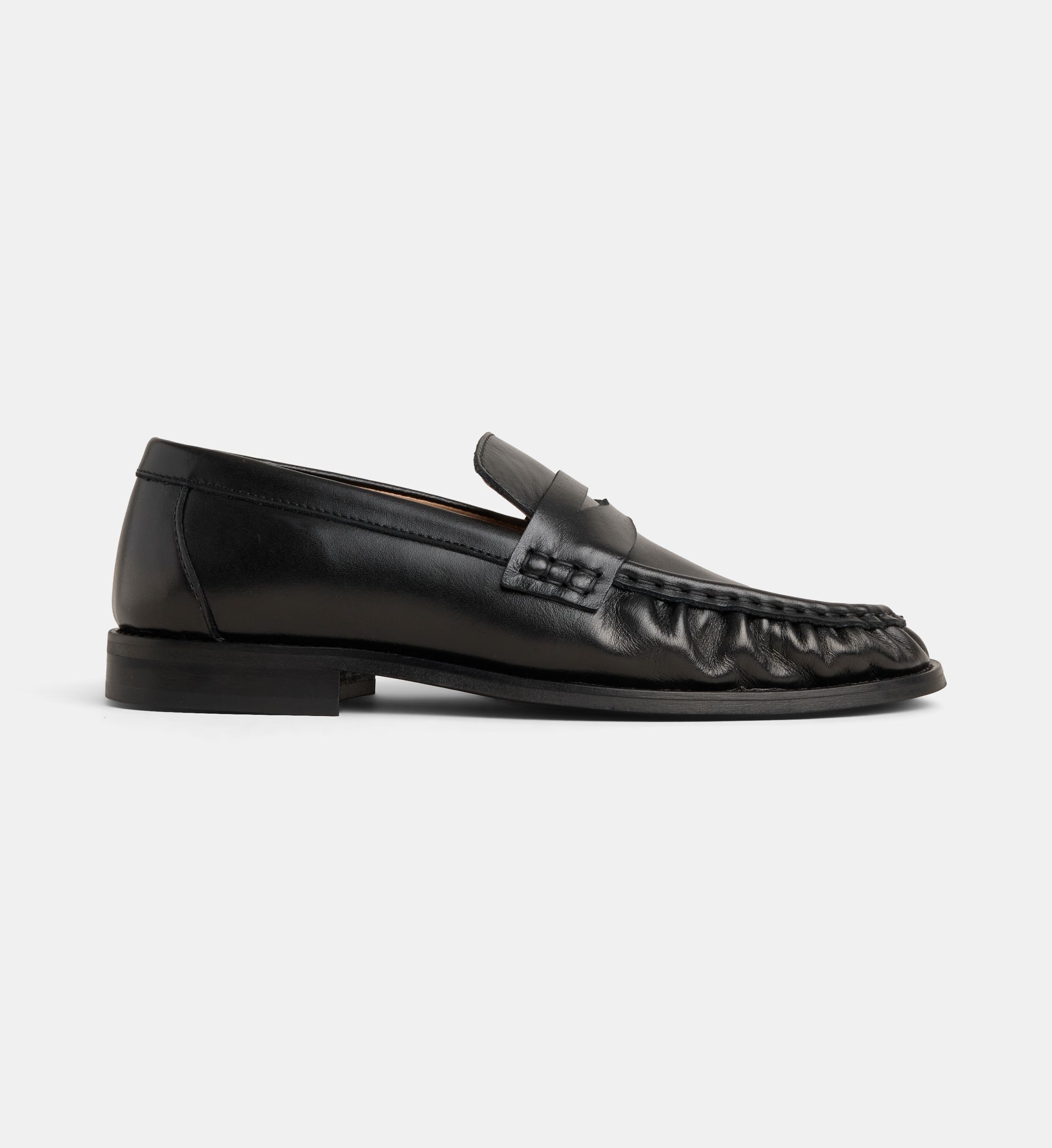 Mocassins caroline cuir froncé, GALERIES LAFAYETTE