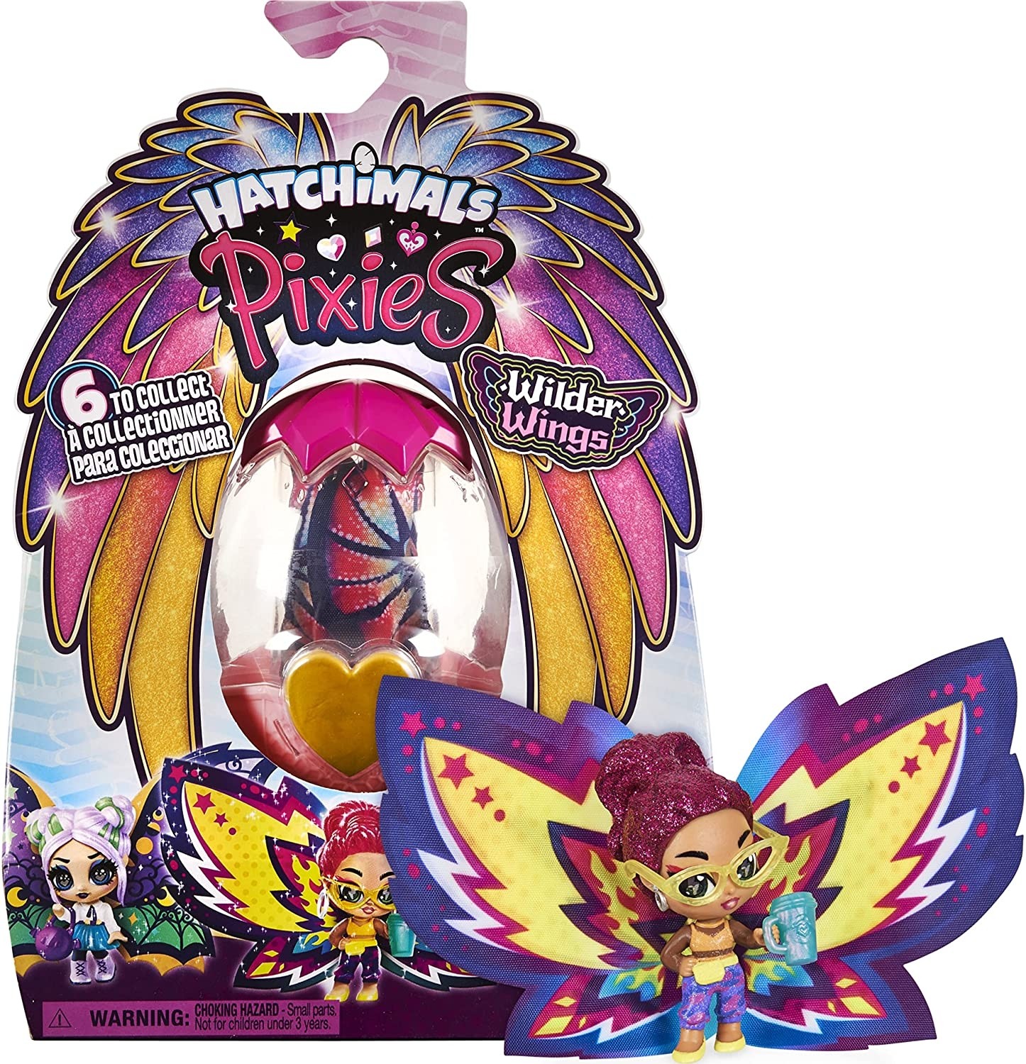 Figurines - Hatchimals - Fée Avec Ailes Magiques - Modèle Aléatoire, SPIN MASTER