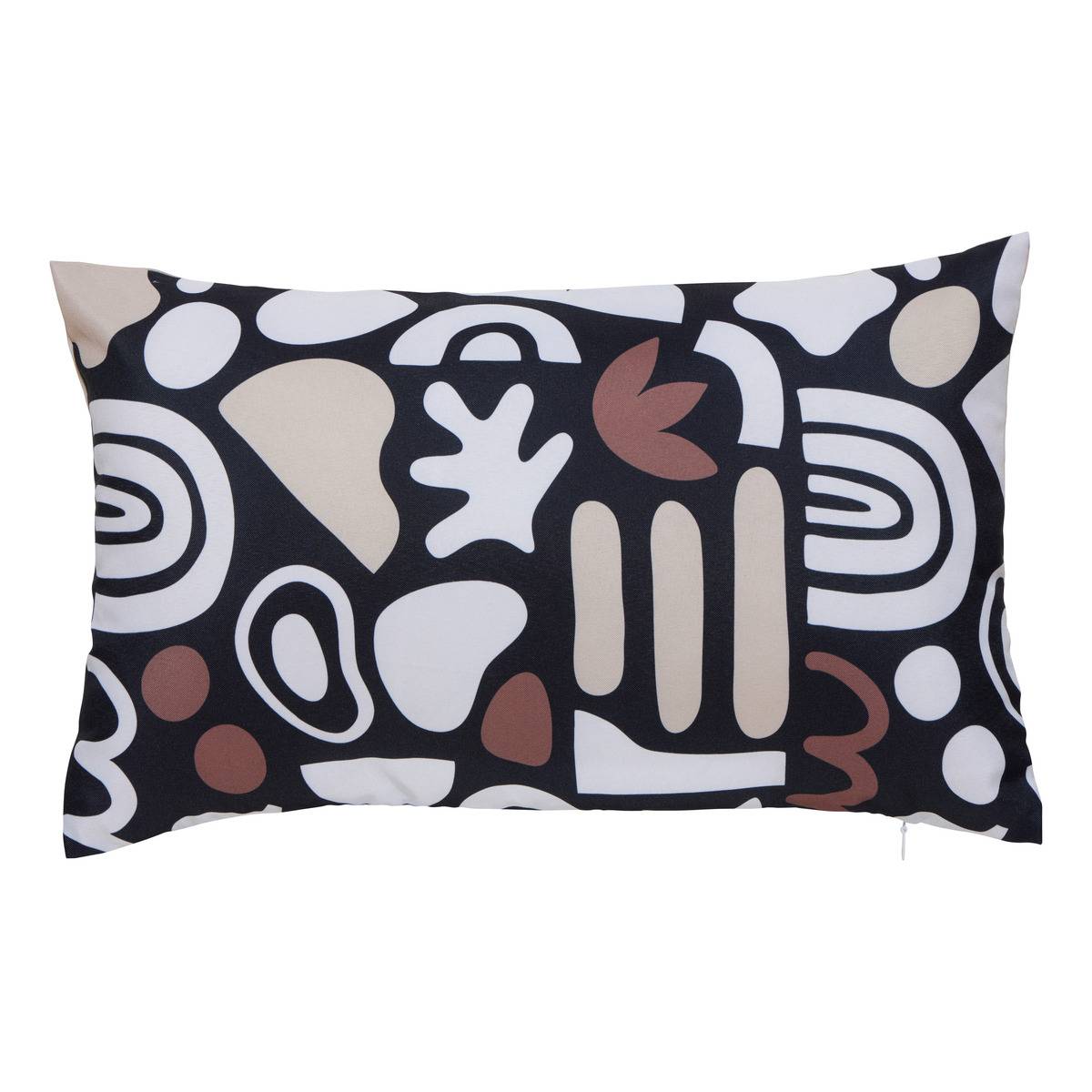 Housse de coussin d'extérieur motif fantaisie multicolore NOLAN, ATMOSPHERA