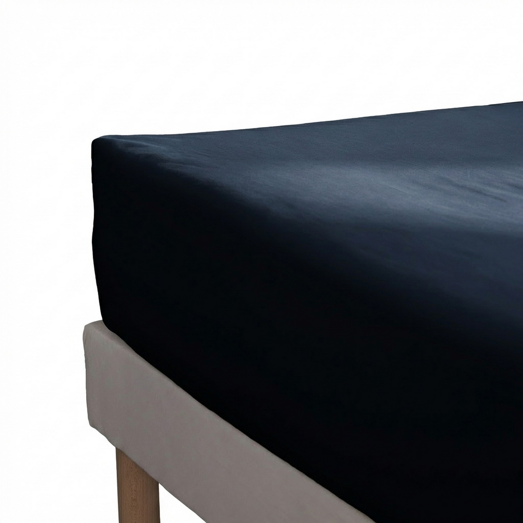 Drap housse en 100% Percale de Coton, EDEN