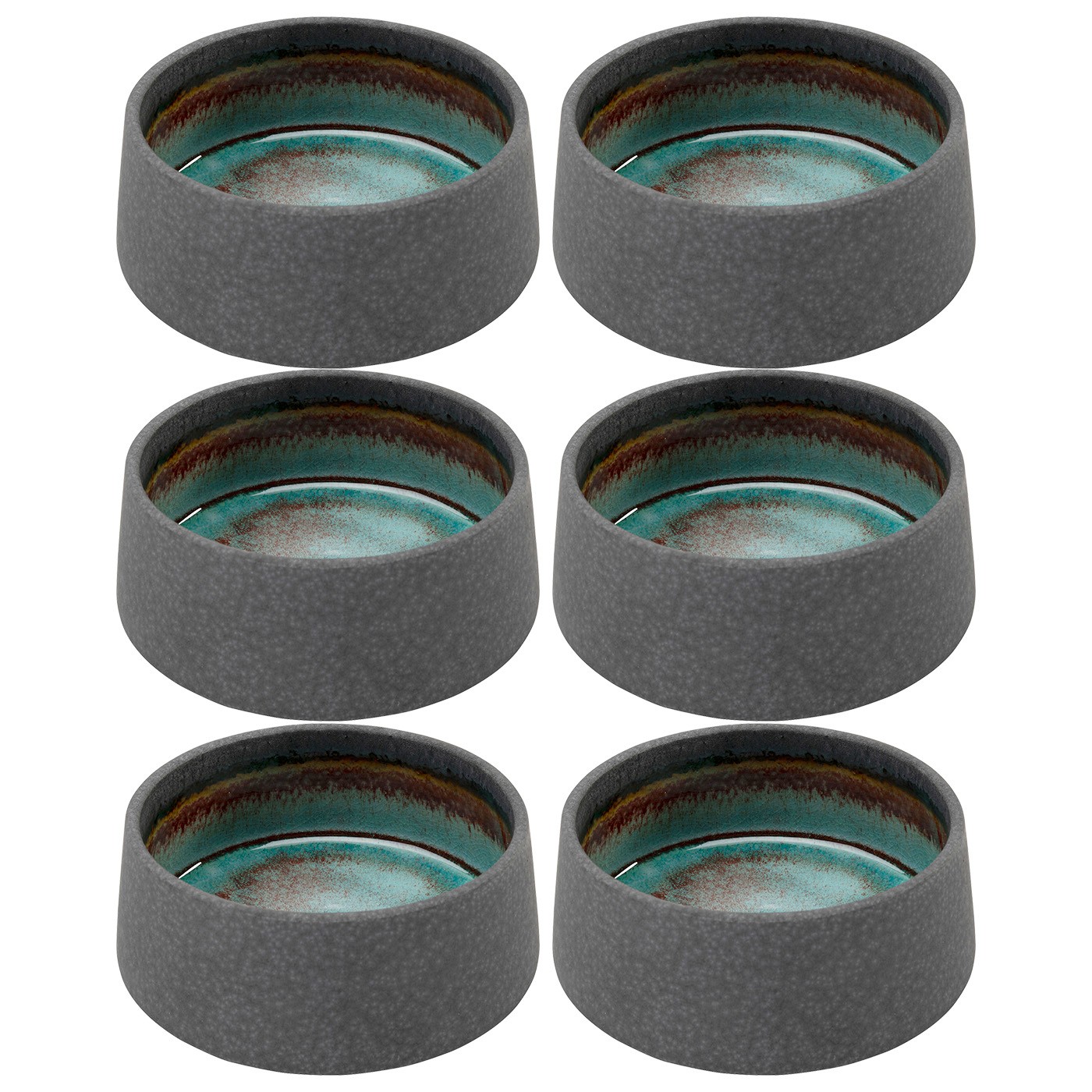 Lot de 6 bols 13cm, ARI, KARE DESIGN