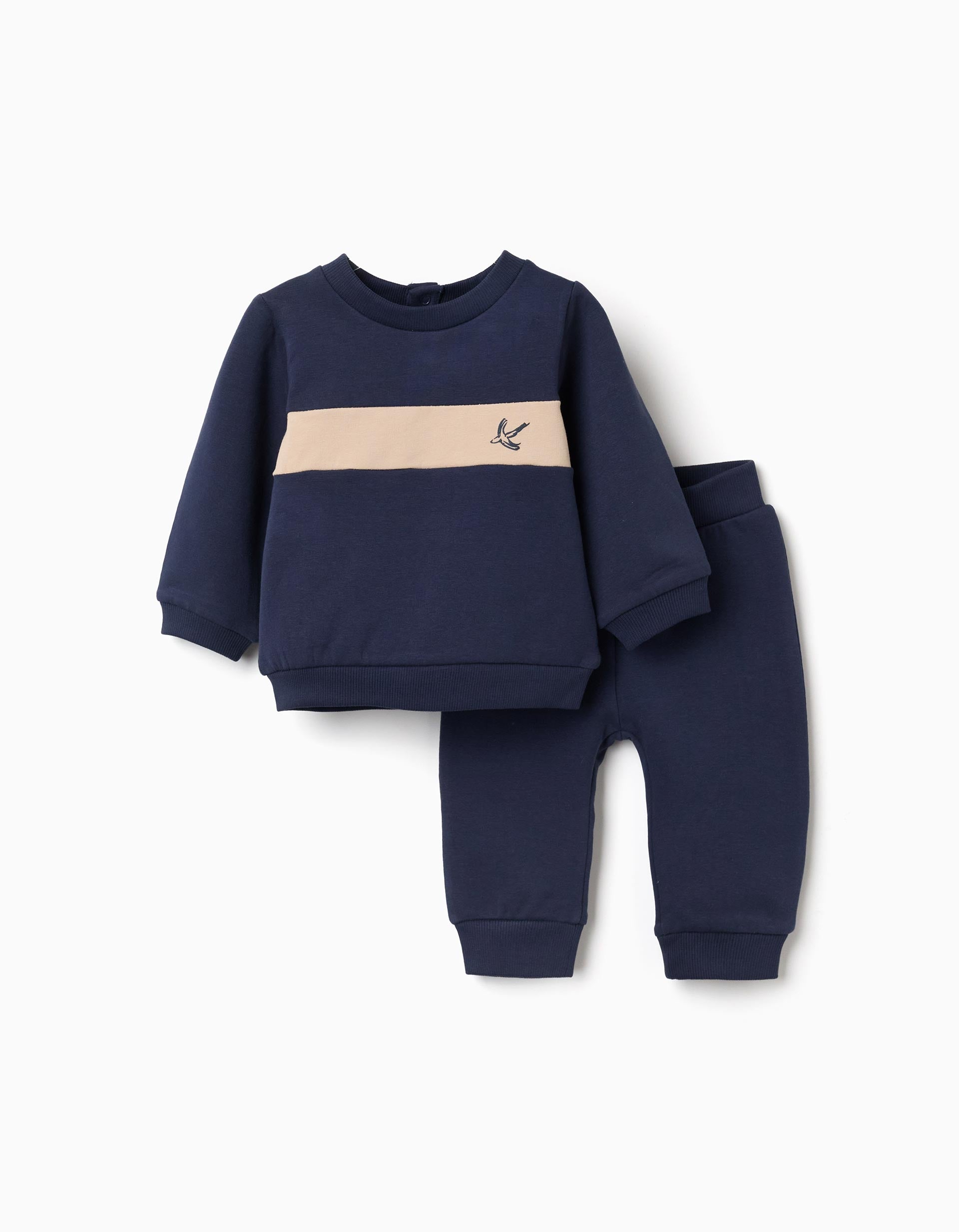Ensemble sweat et pantalon de jogging en coton peigné, ZIPPY
