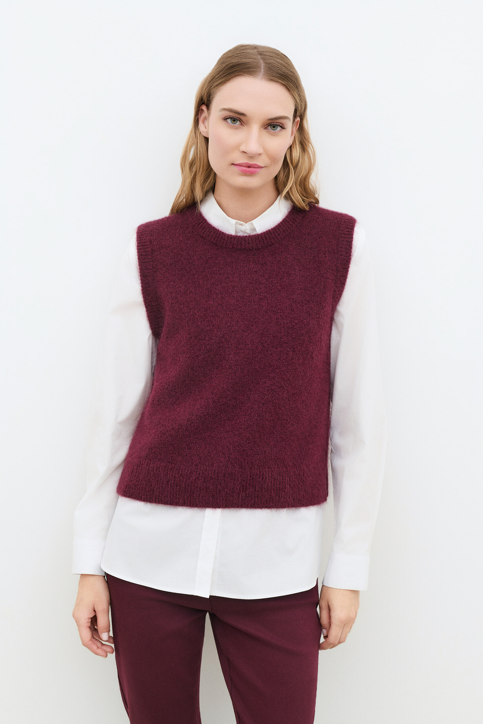 Pull droit col rond alpaga MDOUG, CAROLL