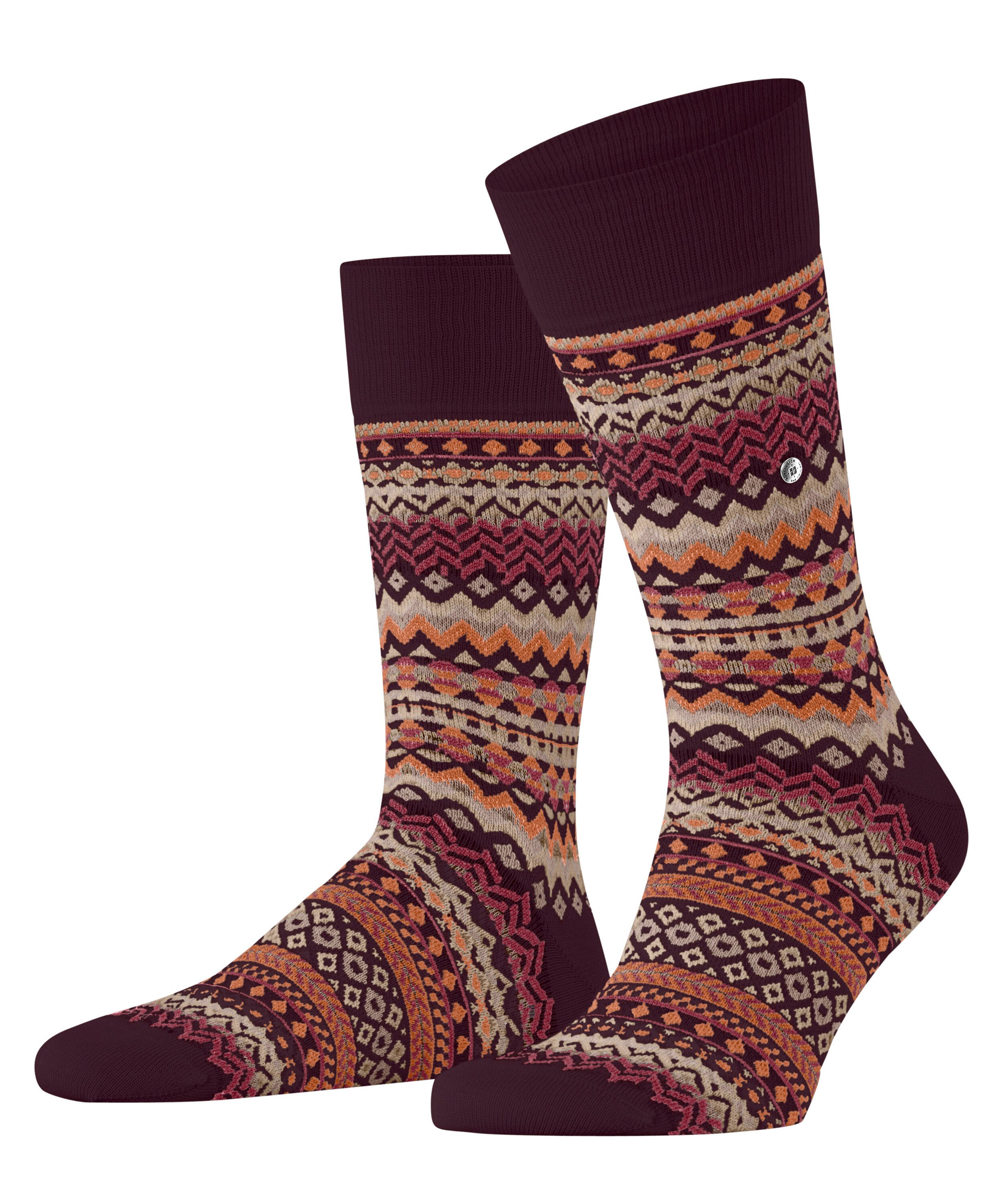 Chaussettes Fair Isle Opaque, BURLINGTON