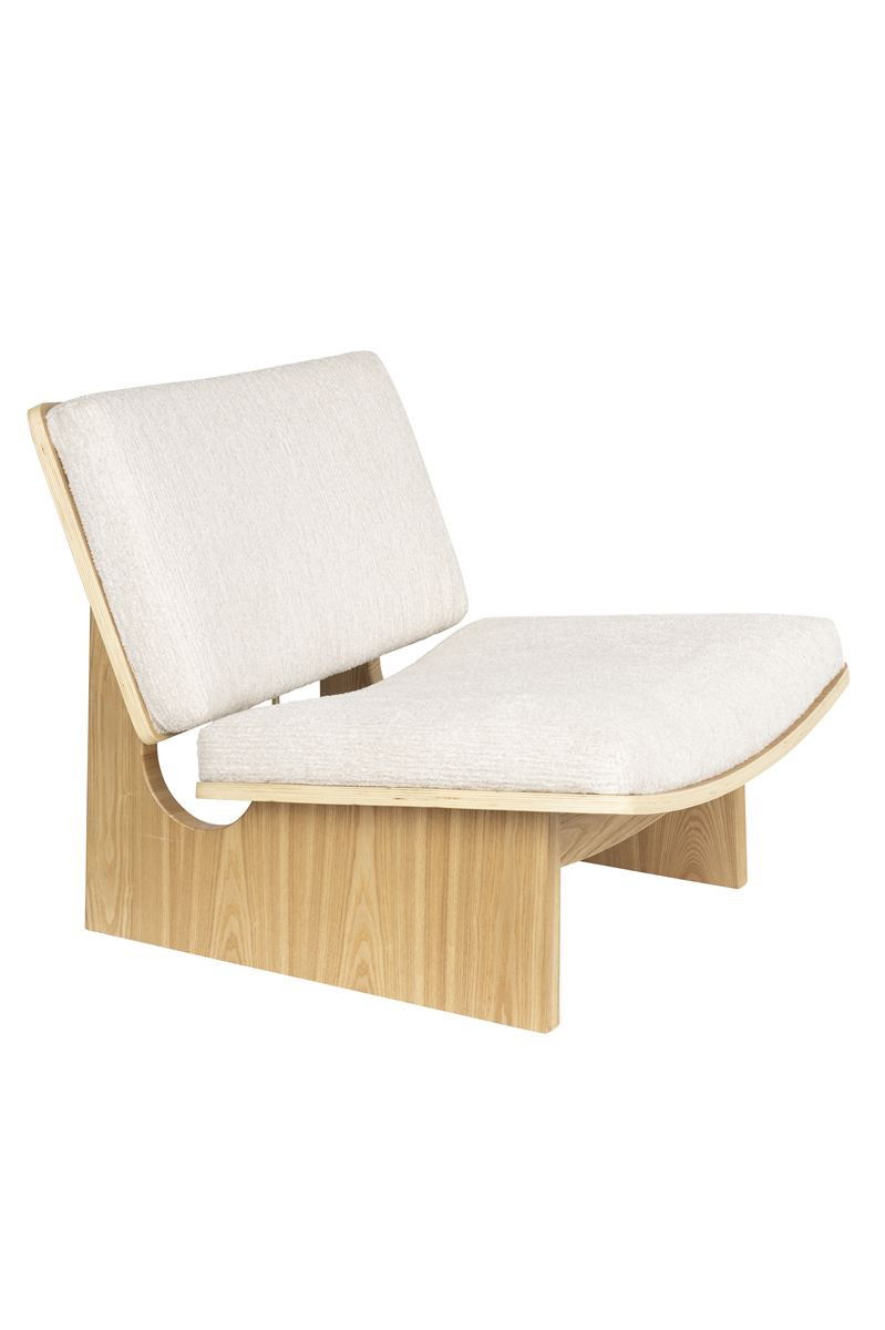 Fauteuil design en tissu, bohème, VOLANA, ZUIVER
