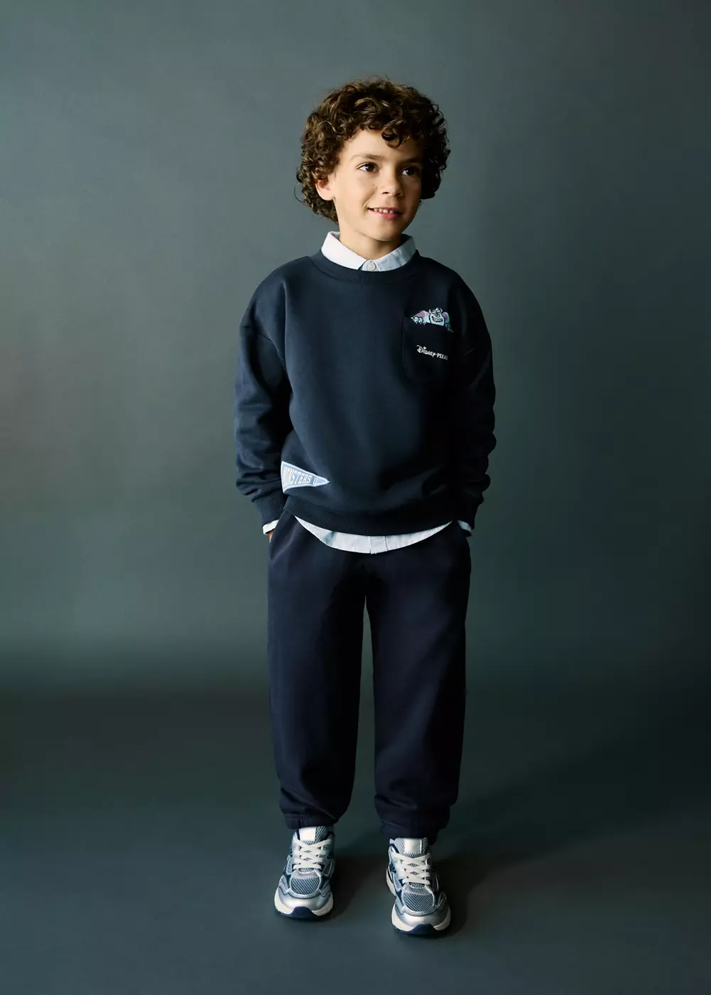 Pantalon jogger 100 % coton, MANGO BABY