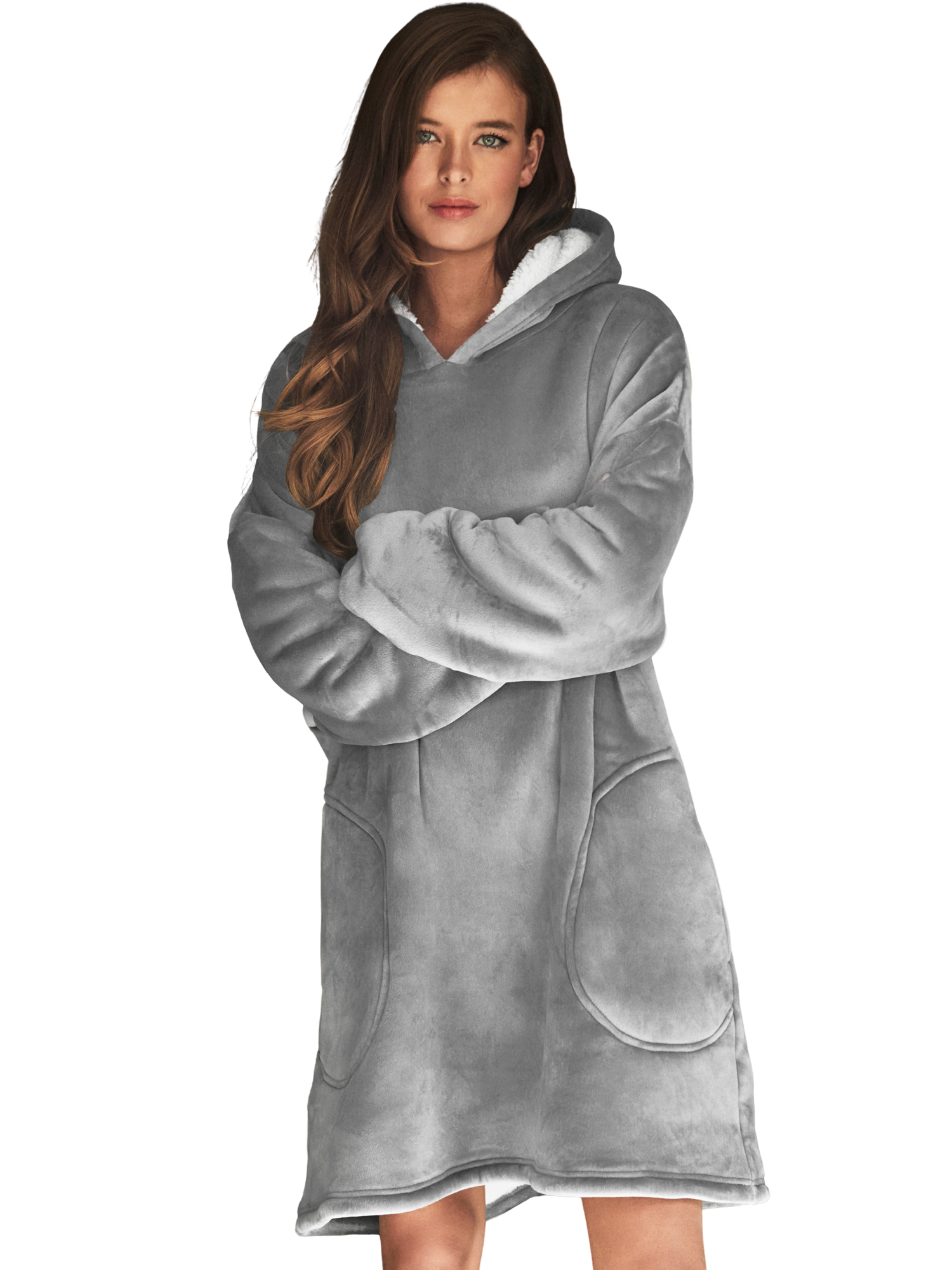 Sweatshirt poncho à capuche extra large PC1 STYLE ADD, SELMARK