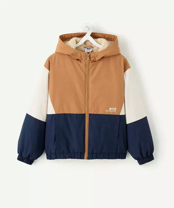 Blouson doublé sherpa, TAPE A L'OEIL