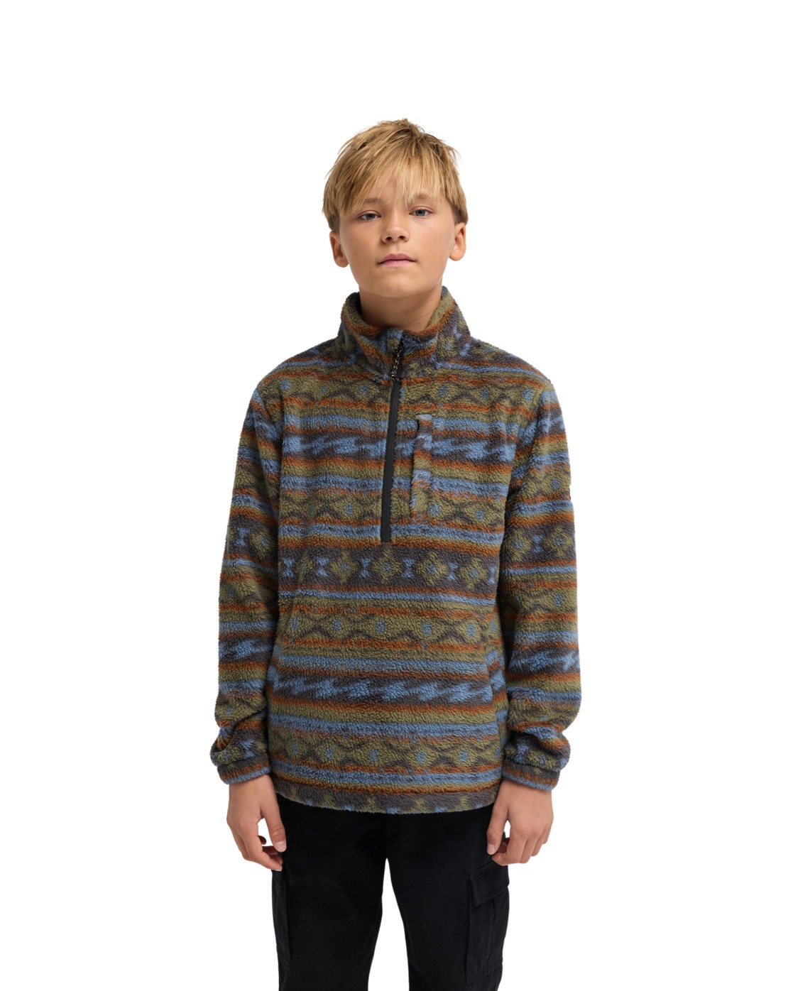 Polaire demi-zip BOUNDARY MOCK Y, BILLABONG