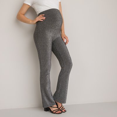 Sparkly Flared Maternity Trousers LA REDOUTE COLLECTIONS