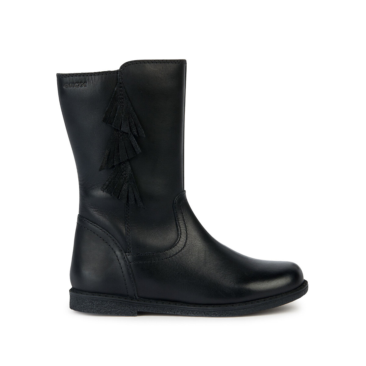 Image of Kids Shawntel Breathable Calf Boots in Leather