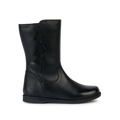 Kids Shawntel Breathable Calf Boots in Leather GEOX