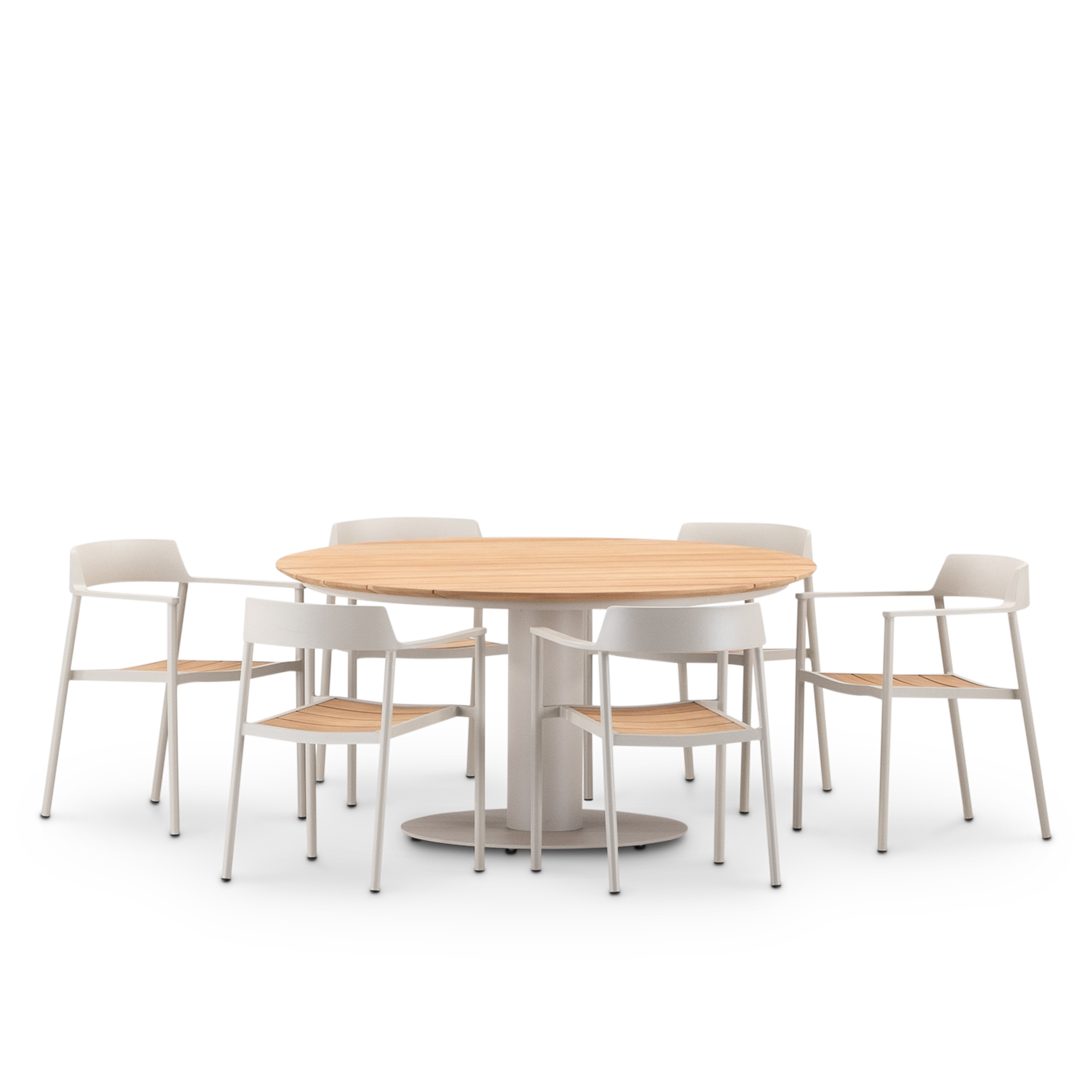 Set de jardin, 6 chaises, CAPRI & OTTAWA, DEFORA HOME