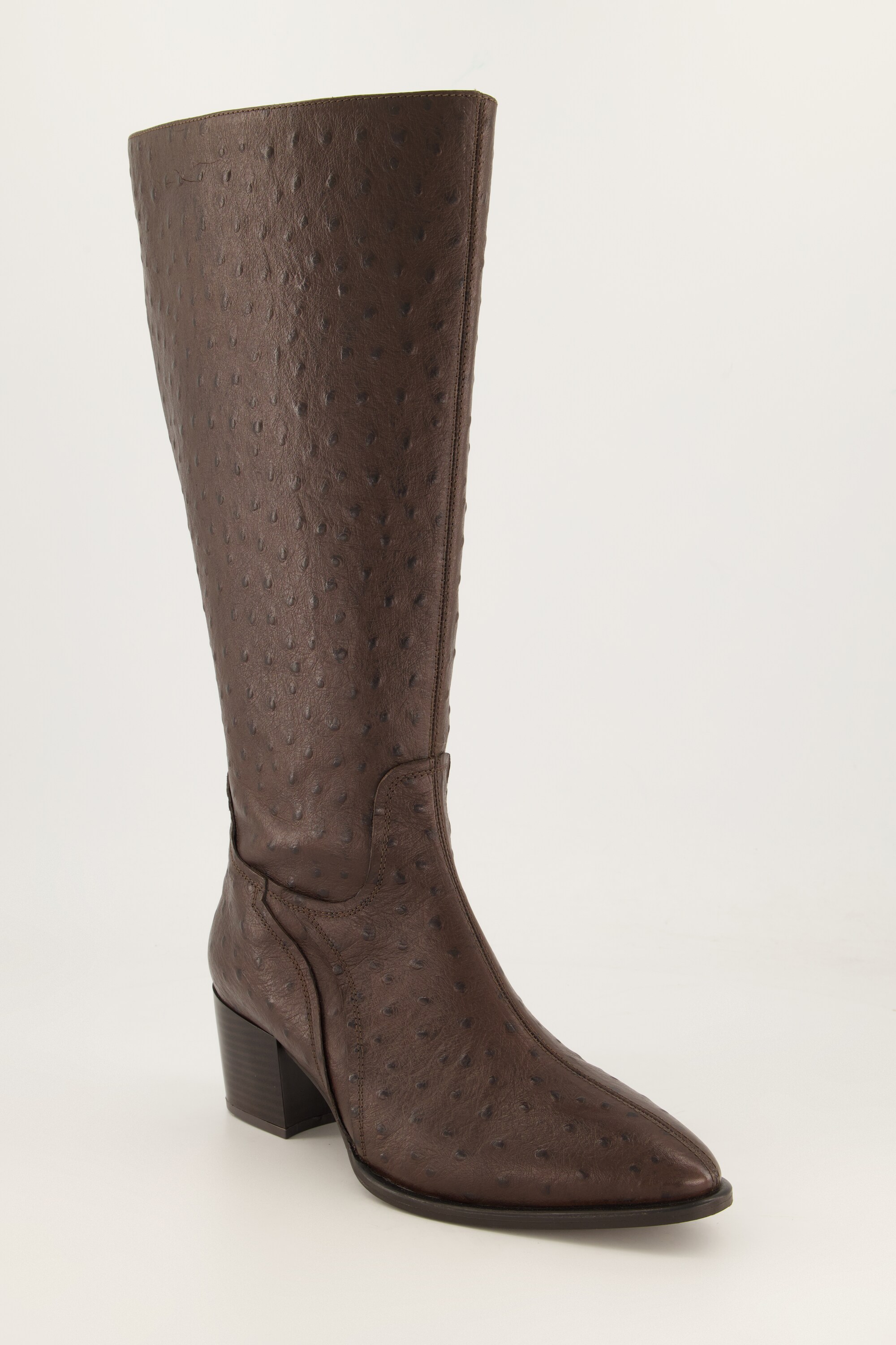 Bottes en cuir , pied large, ULLA POPKEN